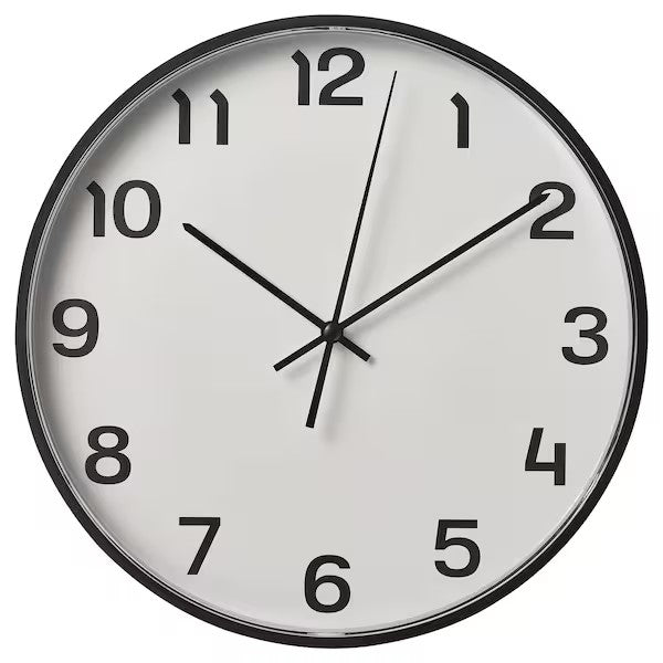 PLUTTIS Wall clock , 28cm