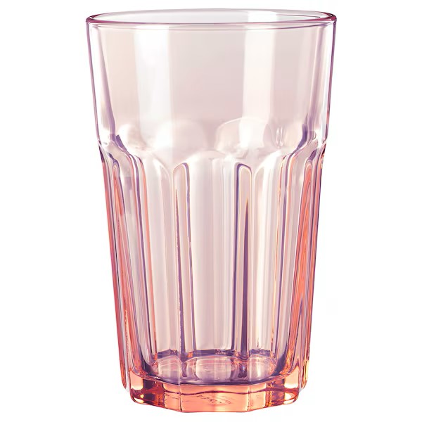 POKAL, Pink Glass 35 cl Minor Scratches