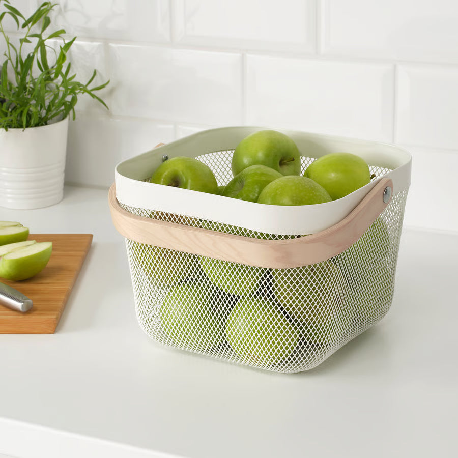 RISATORP Basket - White
