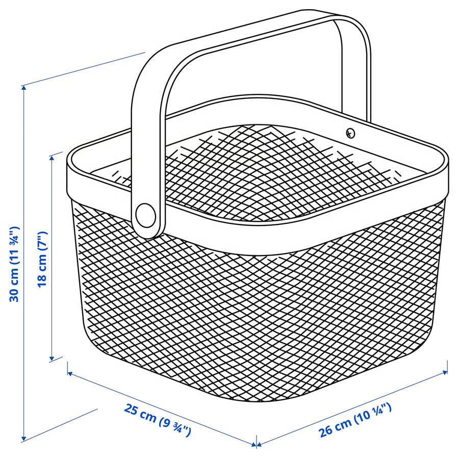 RISATORP Basket - White