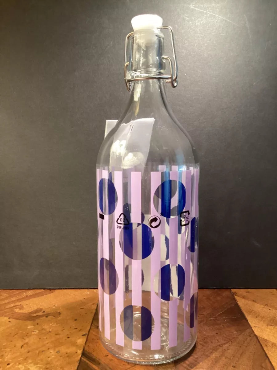 KORKEN Bottle 1ltr Circle Printed