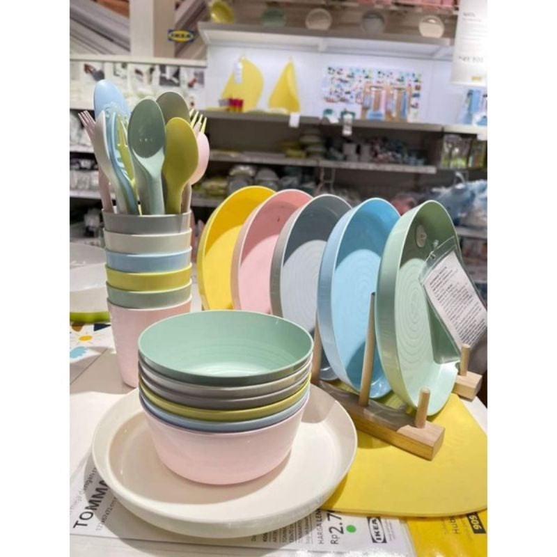 KALAS Plate, mixed colours