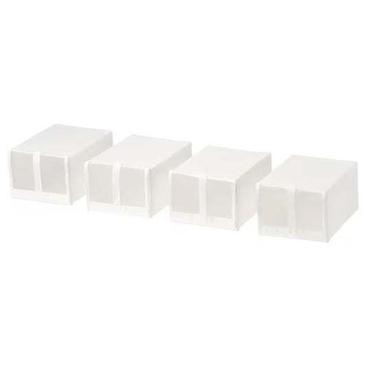 SKUBB Shoe box, white,