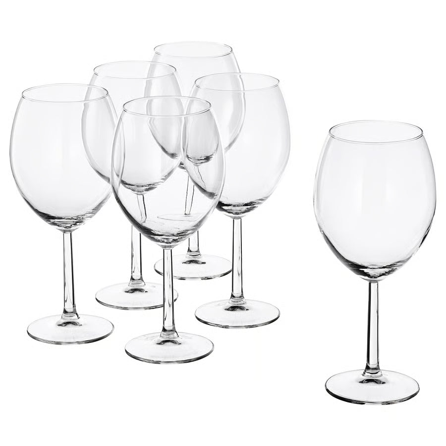 SVALKA Juice glass, clear glass, 44 cl