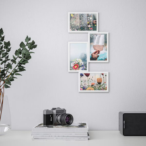 YLLEVAD Collage frame for 4 photos, white